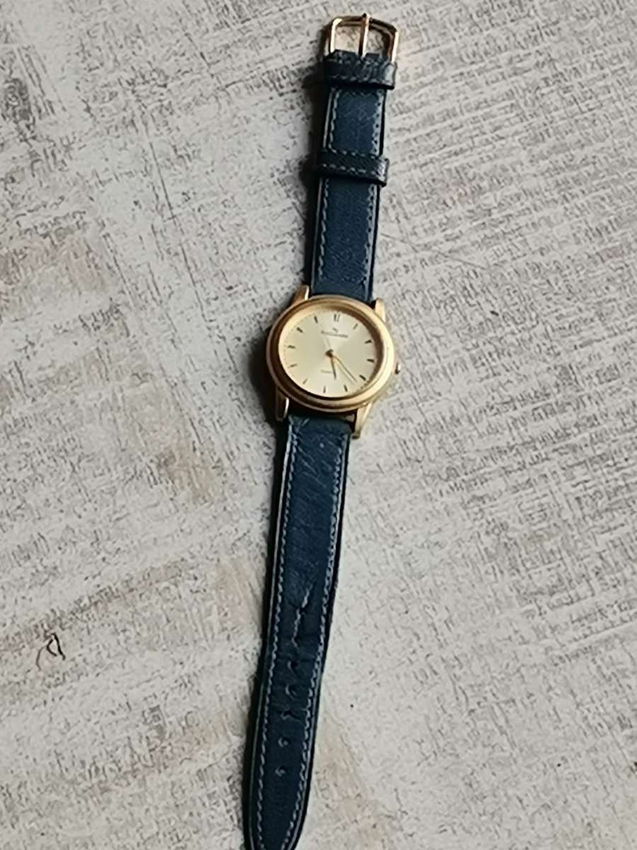 STUNNING ELEGANT LADIES GOLD HALLMARK WATCH IN EXCELLENT WORKING CONDITION