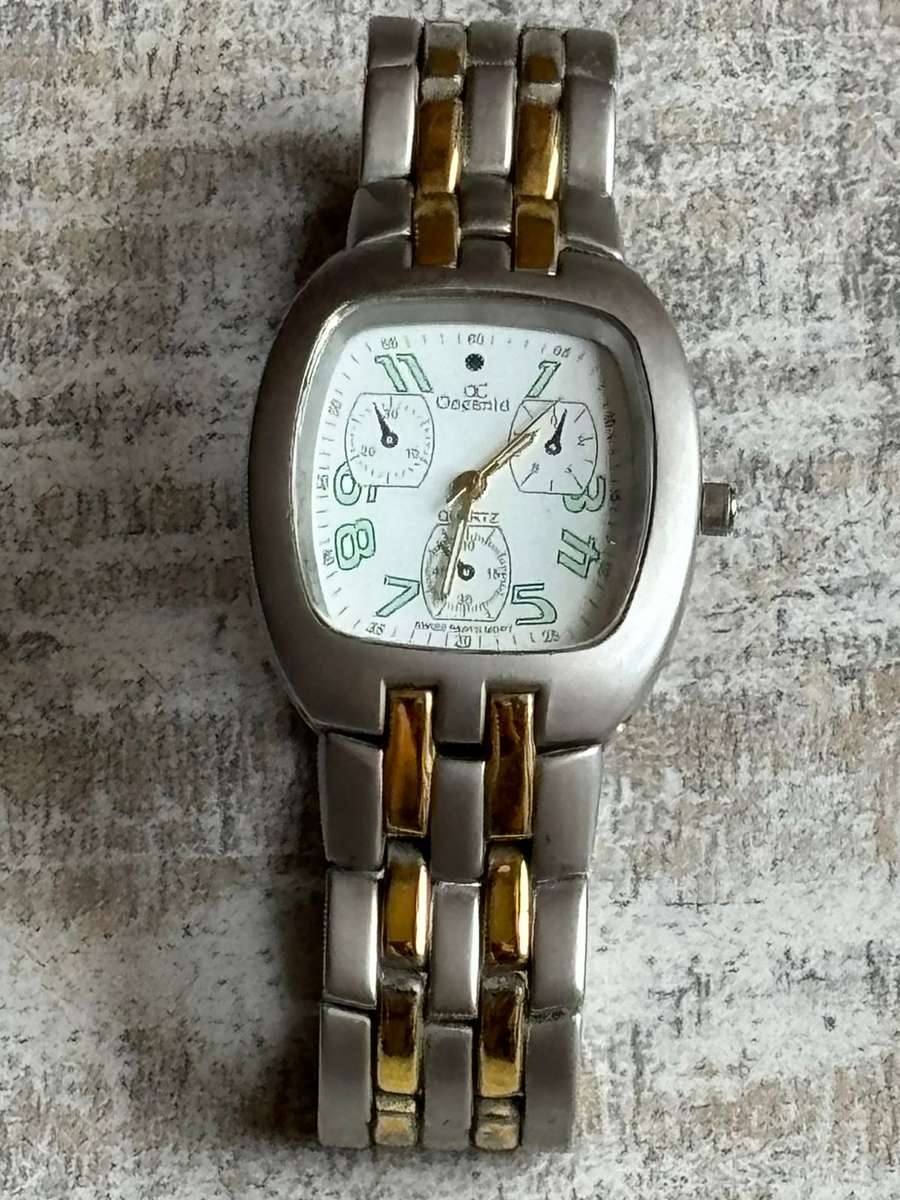 MENS OCEANIC STAINLESS STEEL WATCH IN EXCELLENT WORKING CONDITION