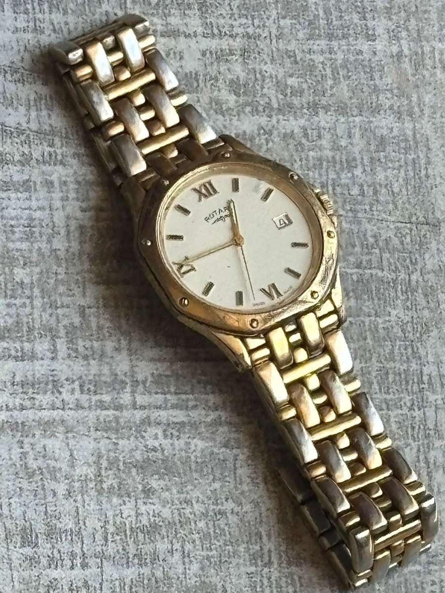 MENS VINTAGE ROTARY MONZA GOLD PLATED WATCH IN EXCELLENT WORKING CONDITION