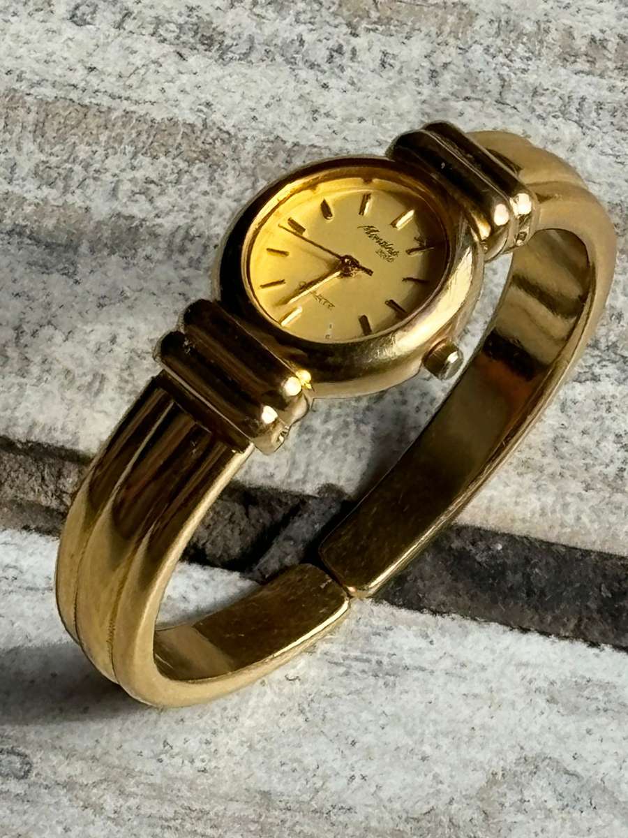 LADIES GOLD MORTIMA 2000 WATCH IN EXCELLENT WORKING CONDITION