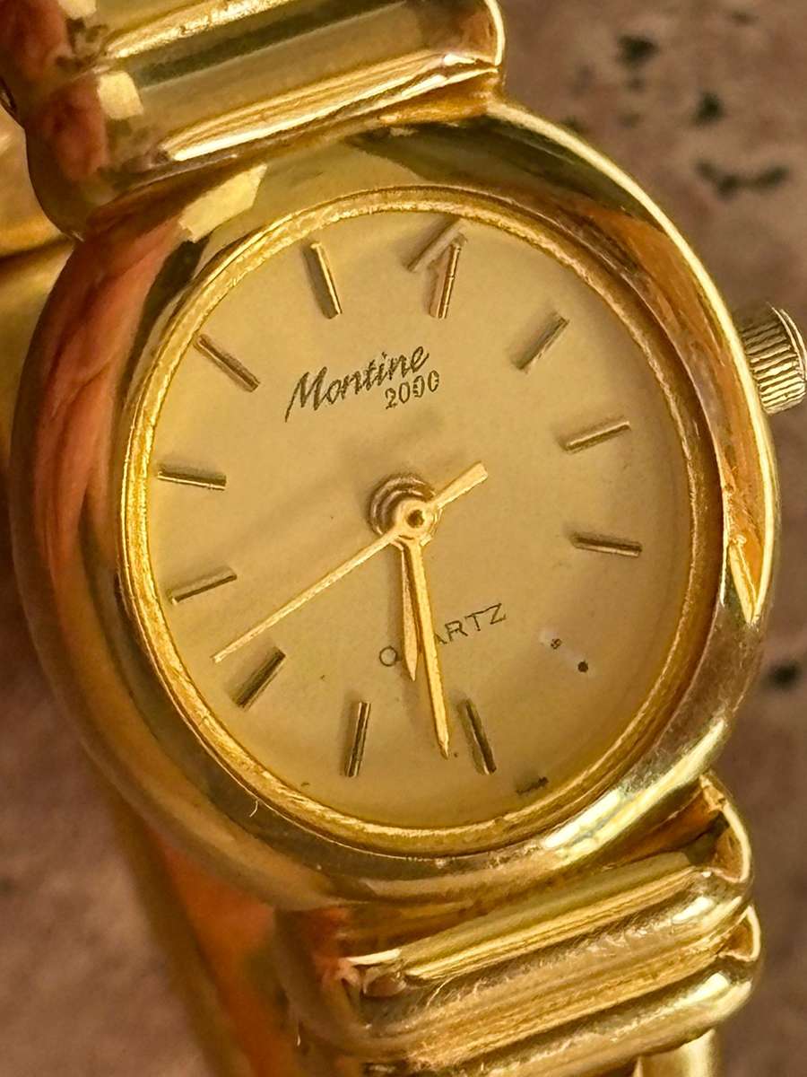 LADIES GOLD MORTIMA 2000 WATCH IN EXCELLENT WORKING CONDITION