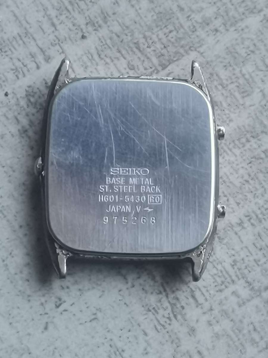 VINTAGE MENS SEIKO ANALOG/DIGITAL WATCH - WORKING