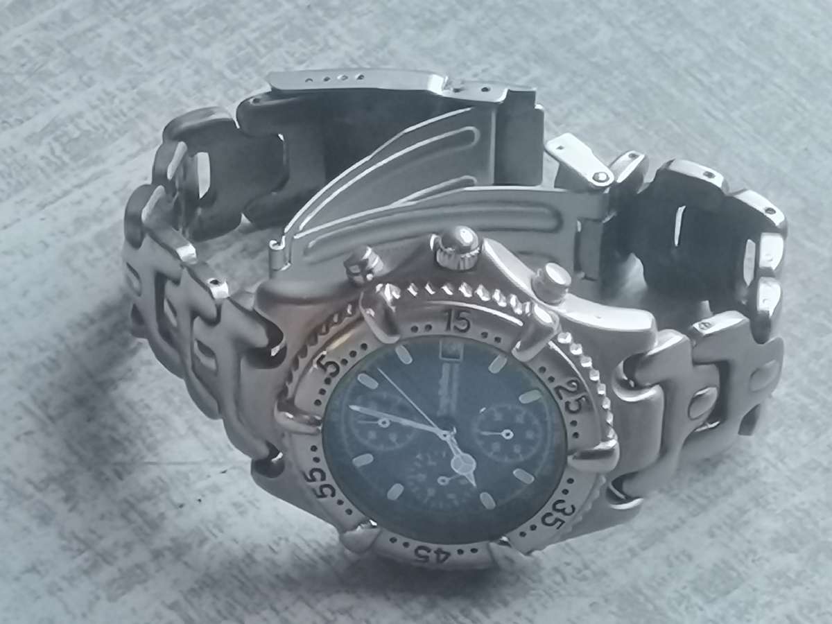 KRUG BAUMEN CHRONOMASTER MENS SPORTS WATCH IN EXCELLENT WORKING CONDITION