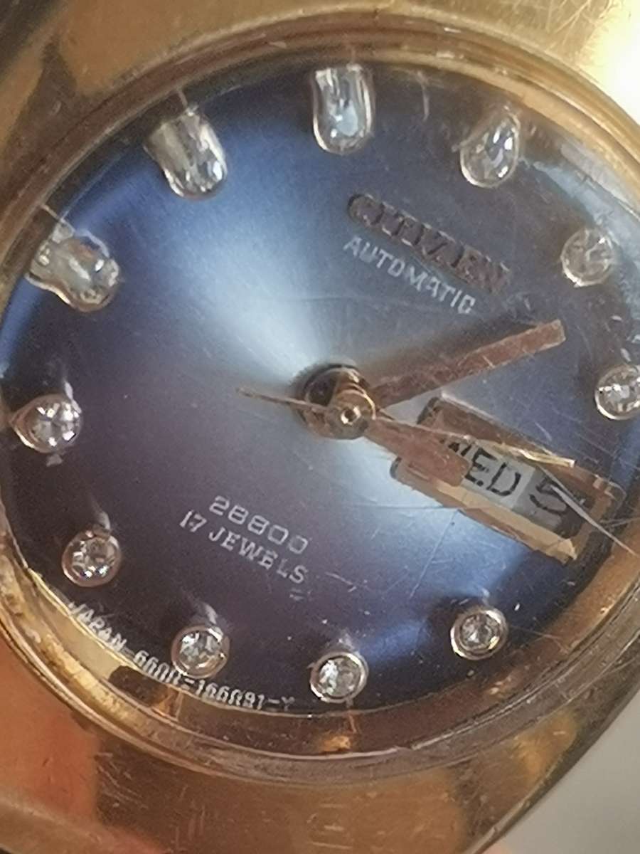 VINTAGE LADIES CITIZEN AUTOMATIC WATCH IN EXCELLENT WORKING CONDITION