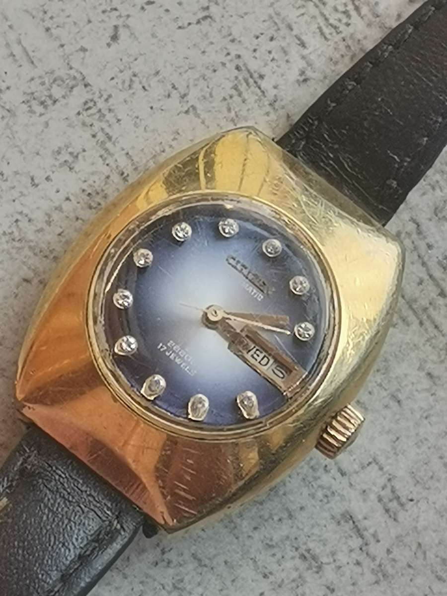 VINTAGE LADIES CITIZEN AUTOMATIC WATCH IN EXCELLENT WORKING CONDITION