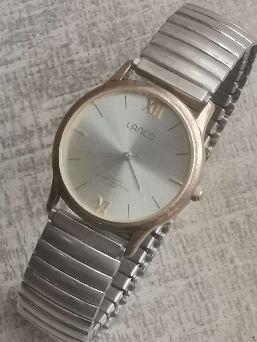 MENS LANCO GOLD PLATED WATCH IN EXCELLENT WORKING CONDITION