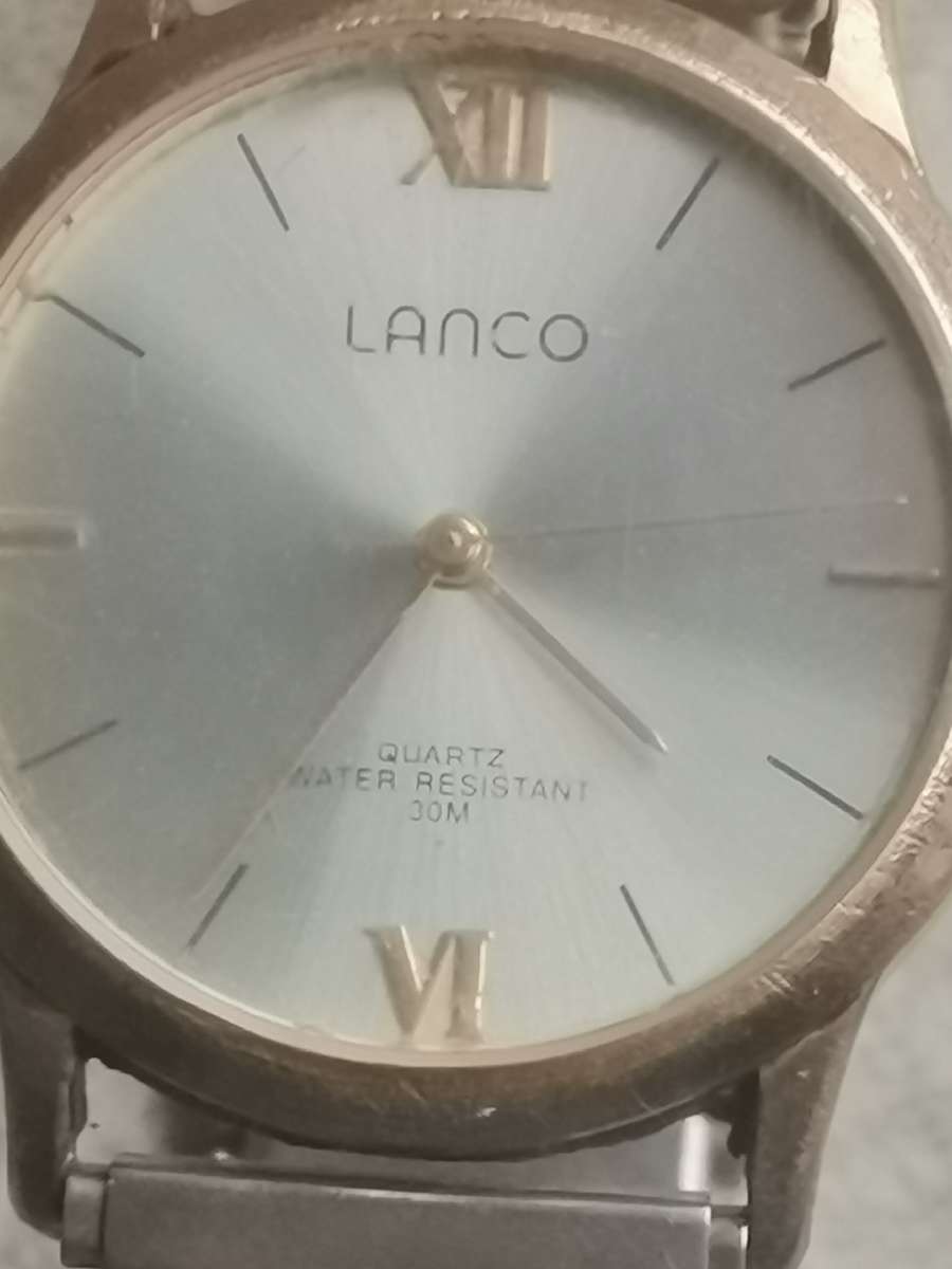 MENS LANCO GOLD PLATED WATCH IN EXCELLENT WORKING CONDITION