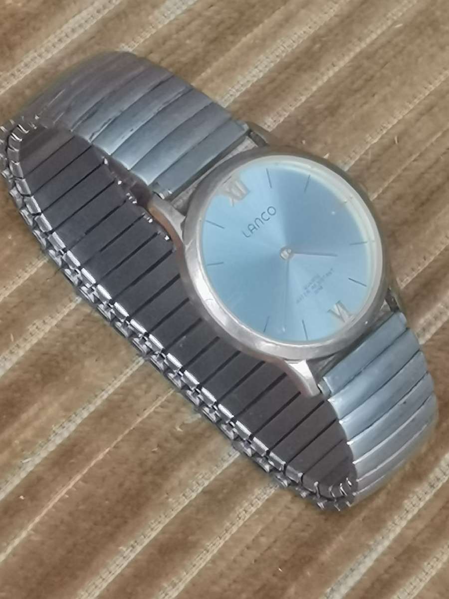 MENS LANCO GOLD PLATED WATCH IN EXCELLENT WORKING CONDITION