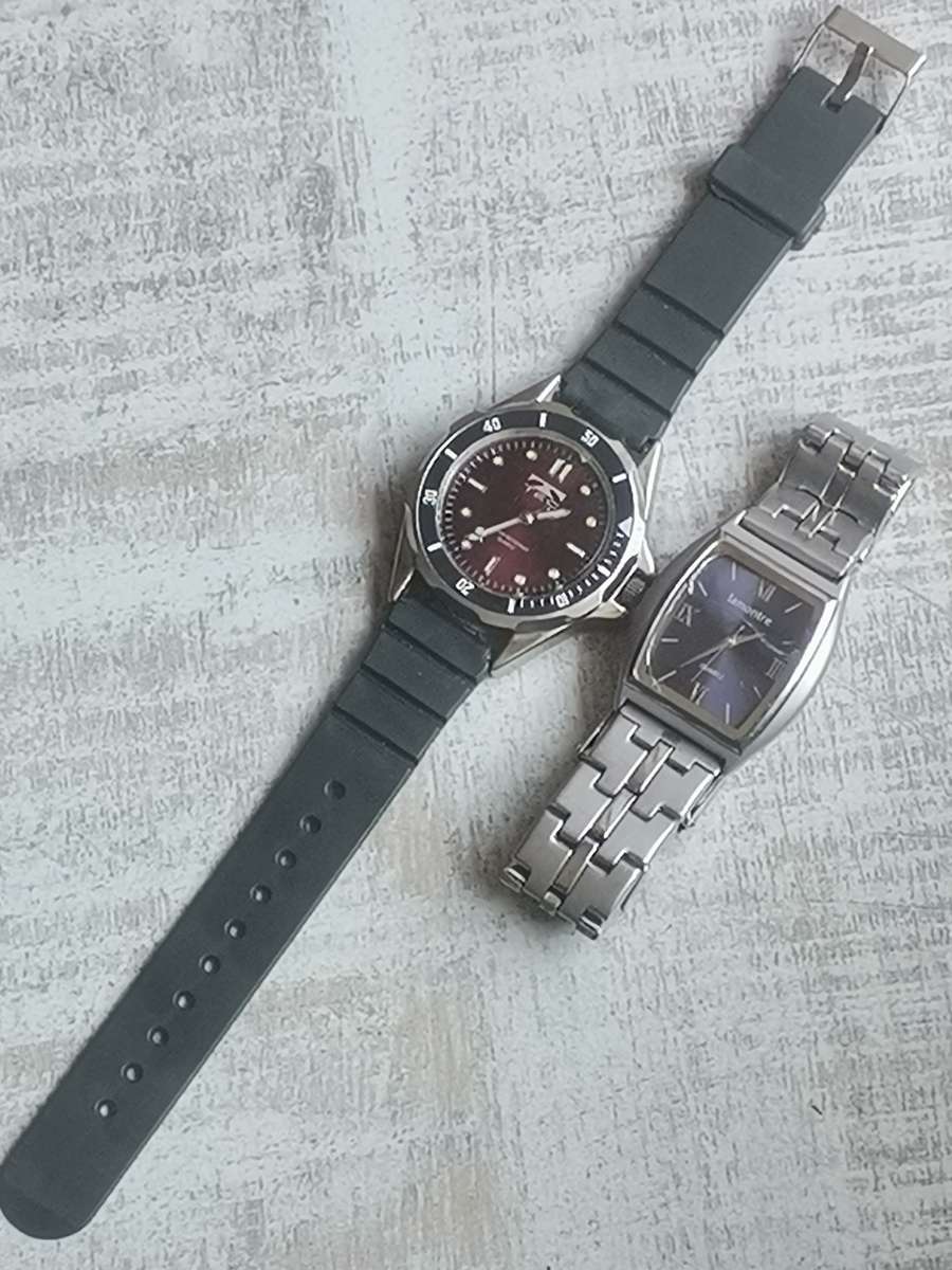 MENS LAMONTRÉ AND TEC WATCHES BOTH IN EXCELLENT WORKING CONDITION - BIDDING FOR BOTH