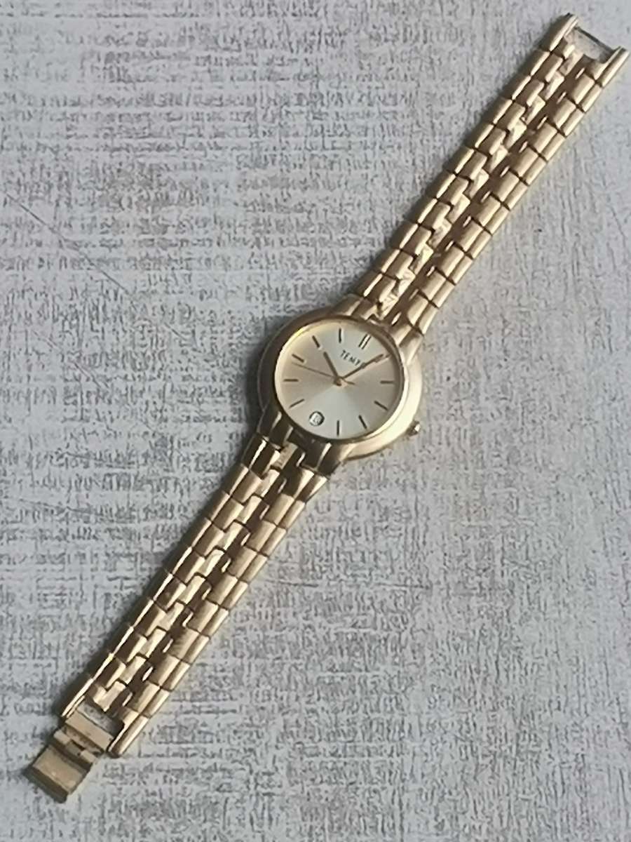 STUNNING MENS GOLD TEMPO WATCH IN EXCELLENT WORKING CONDITION