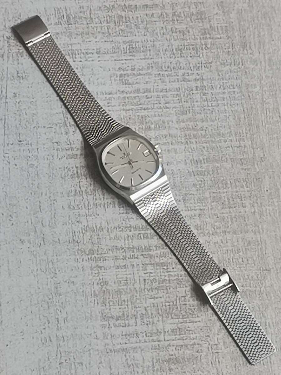 VINTAGE DELFIN EDOX MENS QUARTZ WATCH - UNTESTED SELLING AS IS