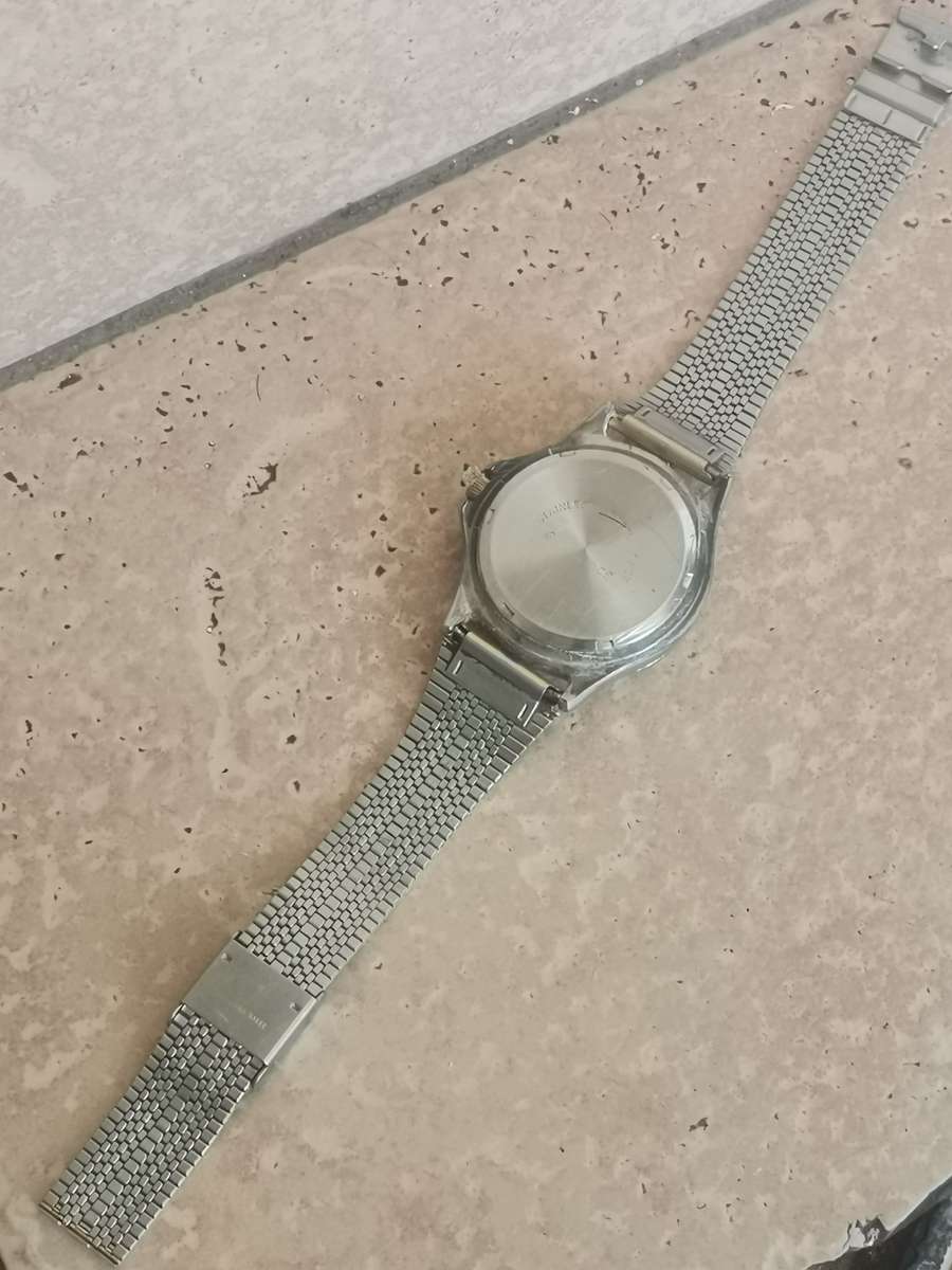 MENS STAINLESS STEEL FLORENCE WATCH IN EXCELLENT WORKING CONDITION