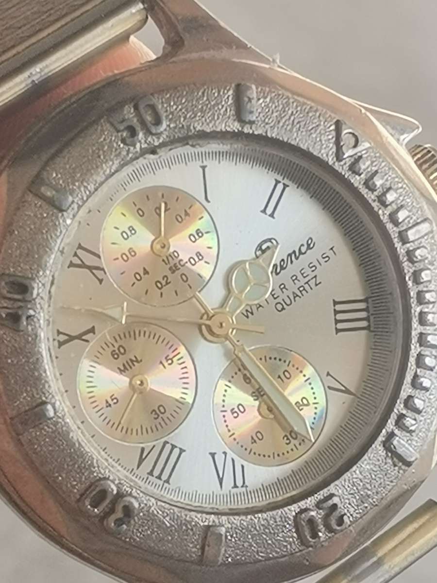 MENS STAINLESS STEEL FLORENCE WATCH IN EXCELLENT WORKING CONDITION