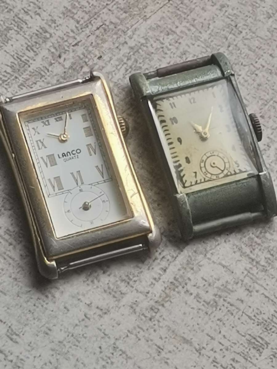LADIES VINTAGE CYMA AND LANCO WATCHES BOTH WORKS