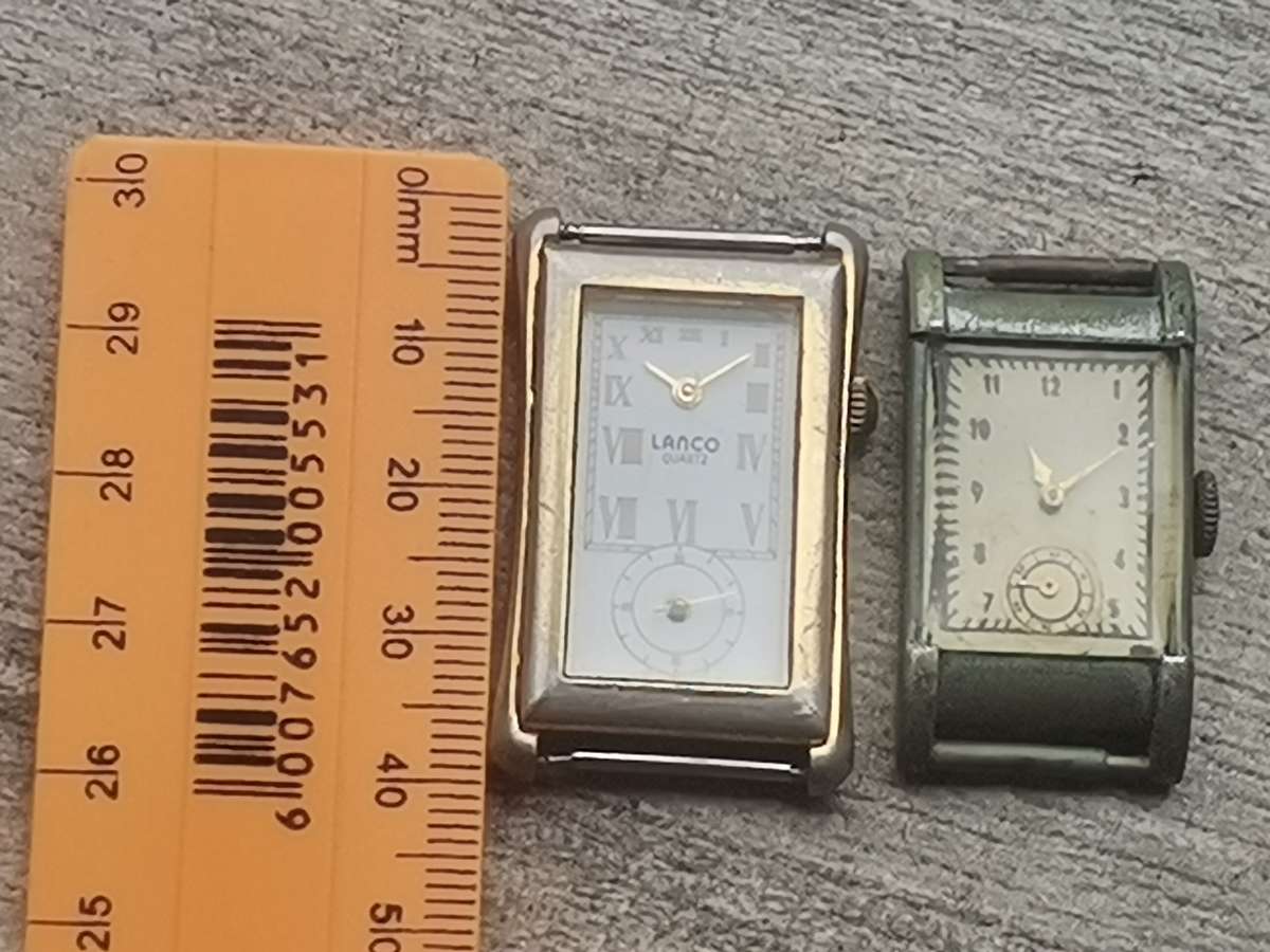 LADIES VINTAGE CYMA AND LANCO WATCHES BOTH WORKS