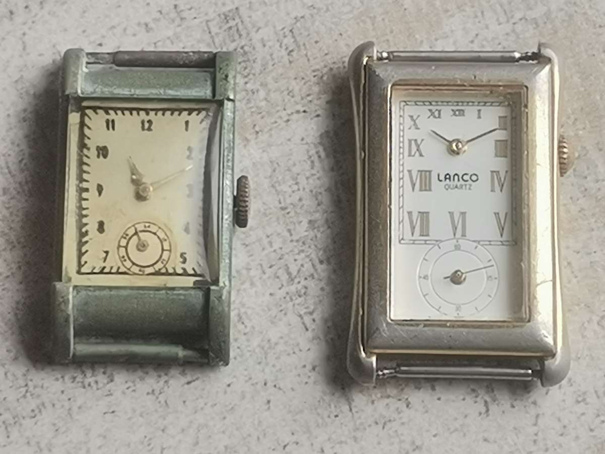 LADIES VINTAGE CYMA AND LANCO WATCHES BOTH WORKS