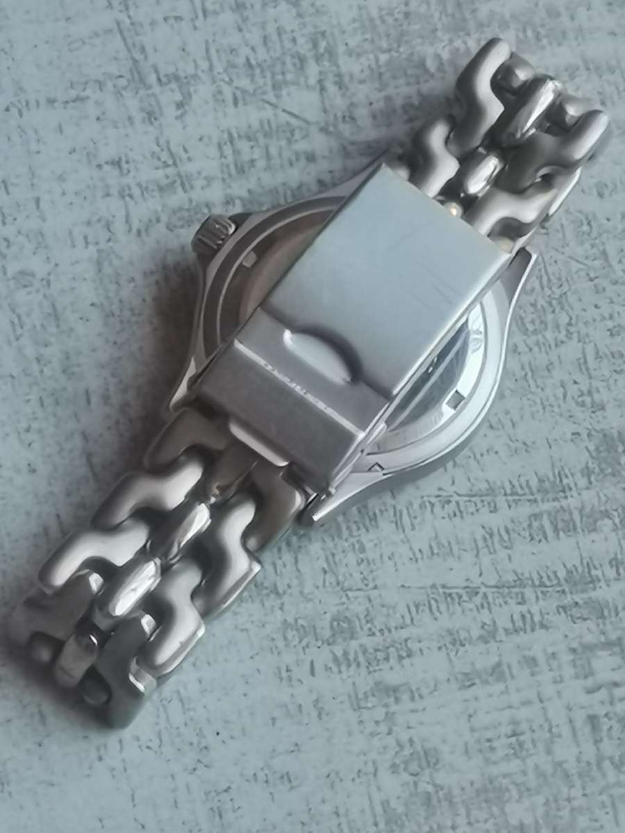 $$$BLACK FRIDAY$$$ MENS EMILE FRANCE STAINLESS STEEL WATCH IN EXCELLENT WORKING CONDITION