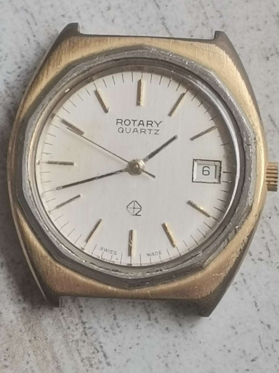 MENS VINTAGE ROTARY WATCH - UNTESTED