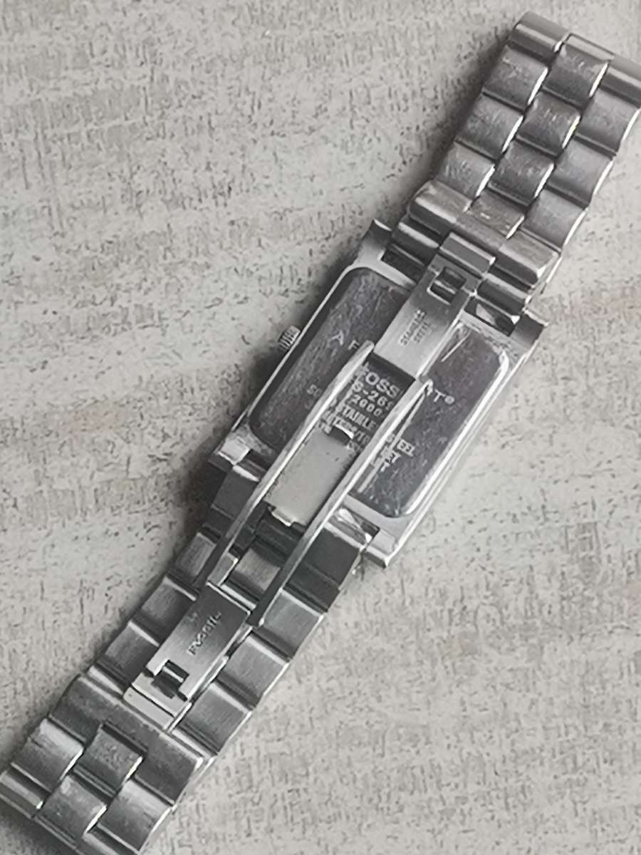 MENS FOSSIL STEEL ARKITEKT WATCH IN EXCELLENT WORKING CONDITION