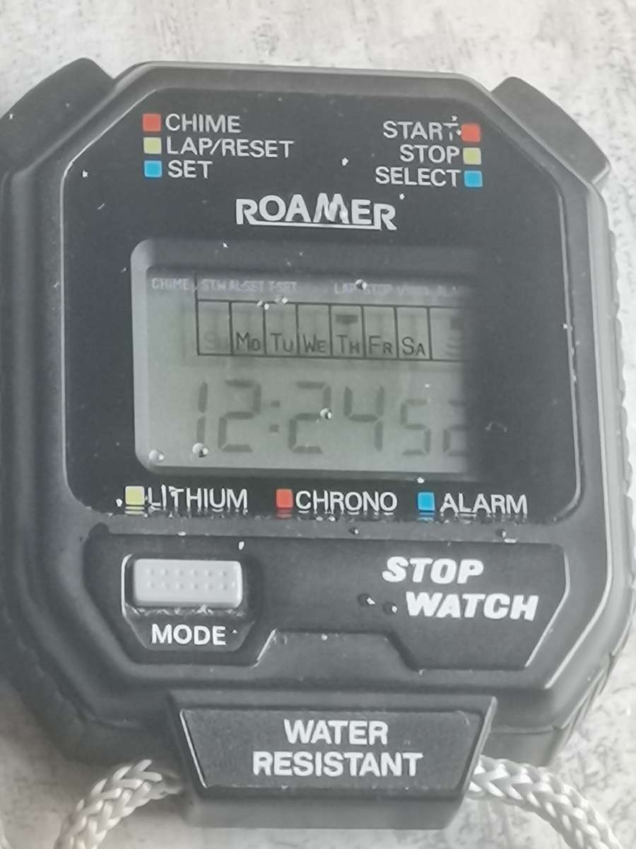 HUGE 73MM ROAMER STOPWATCH IN EXCELLENT WORKING CONDITION
