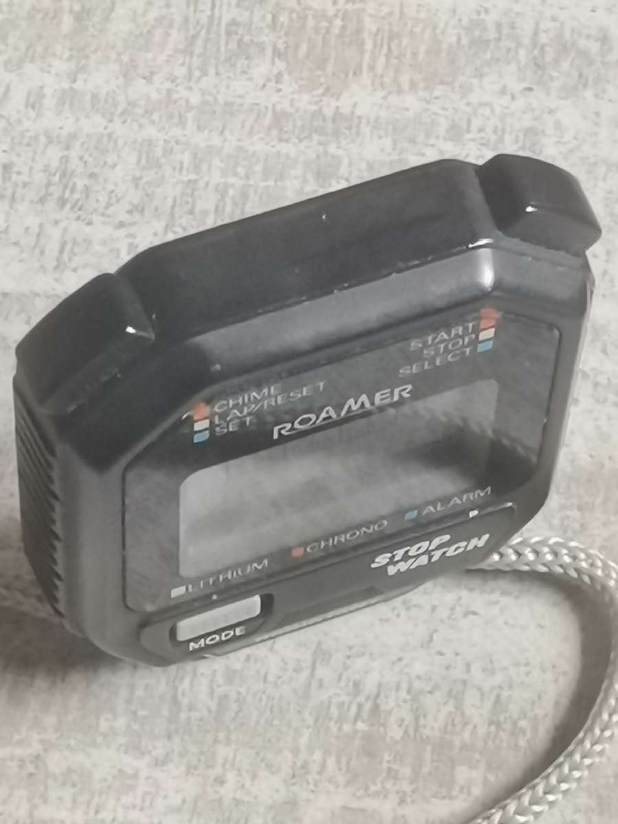 HUGE 73MM ROAMER STOPWATCH IN EXCELLENT WORKING CONDITION