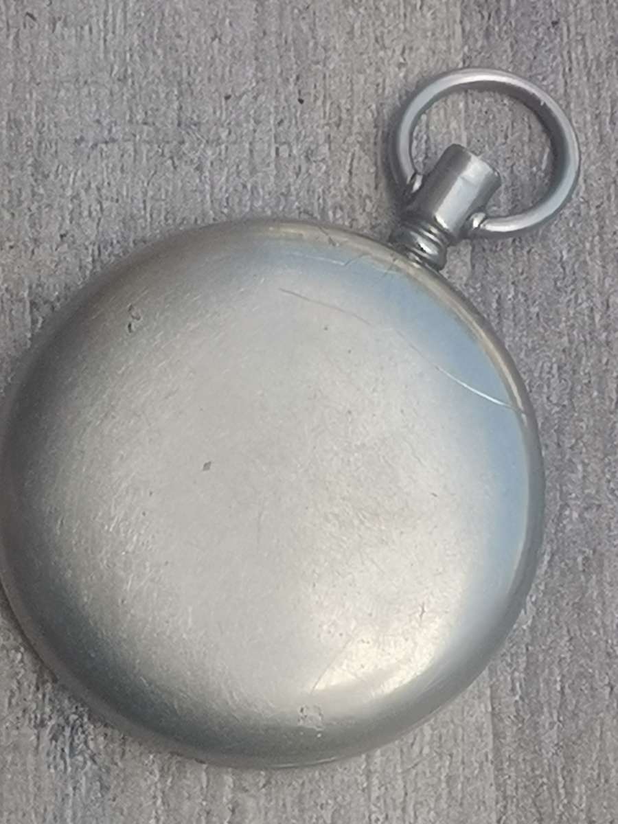 VINTAGE ELGIN POCKET WATCH - WORKS BUT NO CROWN