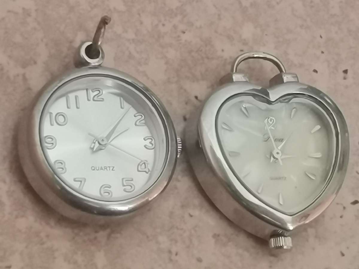 ELEGANT LADIES WATCH PENDANT SET IN EXCELLENT WORKING CONDITION - BIDDING FOR BOTH