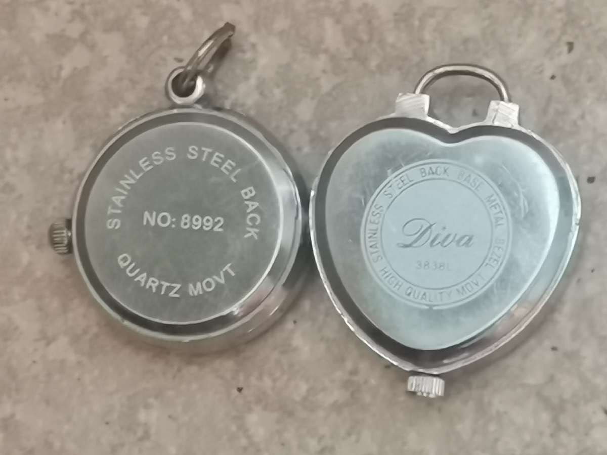 ELEGANT LADIES WATCH PENDANT SET IN EXCELLENT WORKING CONDITION - BIDDING FOR BOTH