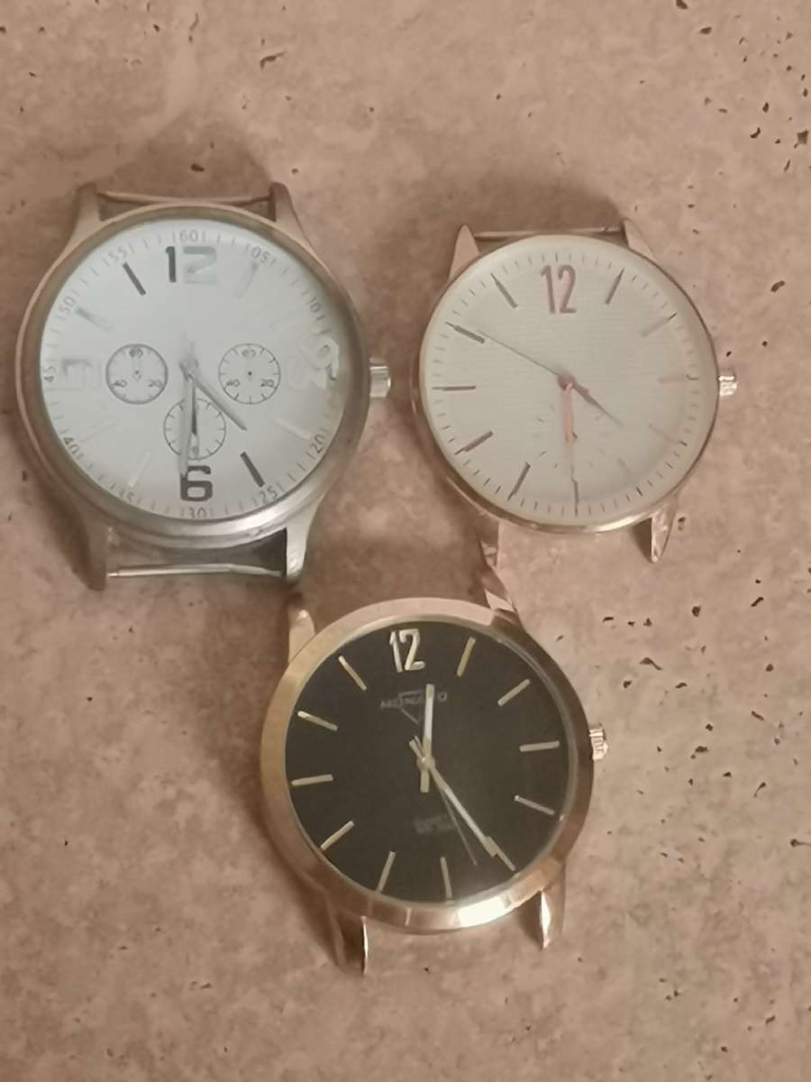 MENS FASHION WATCH COLLECTION - BIDDING FOR ALL 3 WATCHES