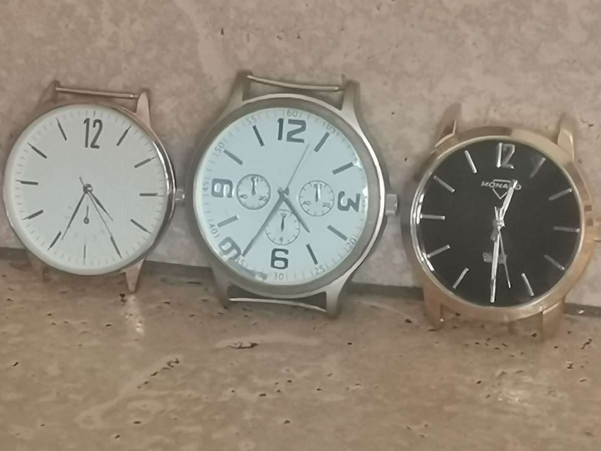 MENS FASHION WATCH COLLECTION - BIDDING FOR ALL 3 WATCHES