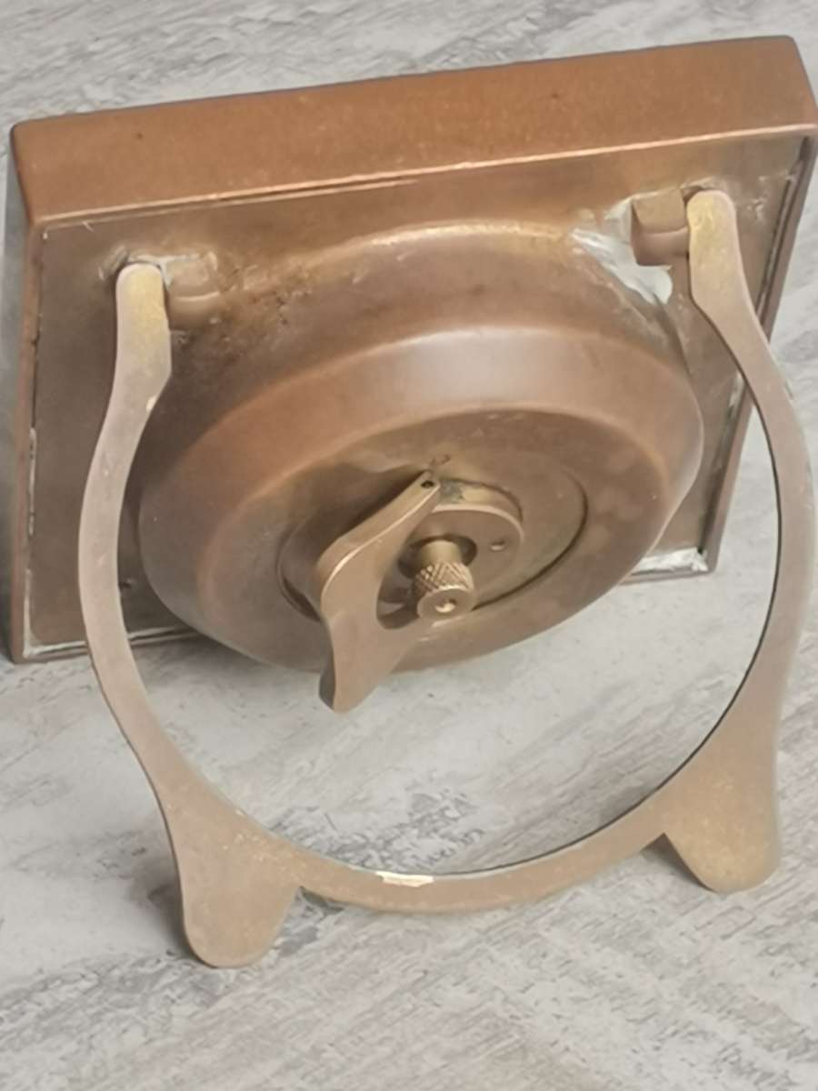 VINTAGE KIENZLE 8 DAY DESK CLOCK IN EXCELLENT WORKING CONDITION