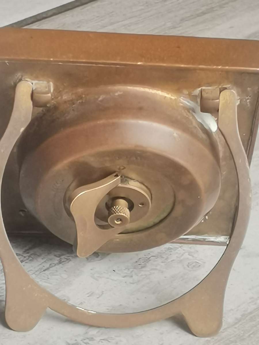 VINTAGE KIENZLE 8 DAY DESK CLOCK IN EXCELLENT WORKING CONDITION