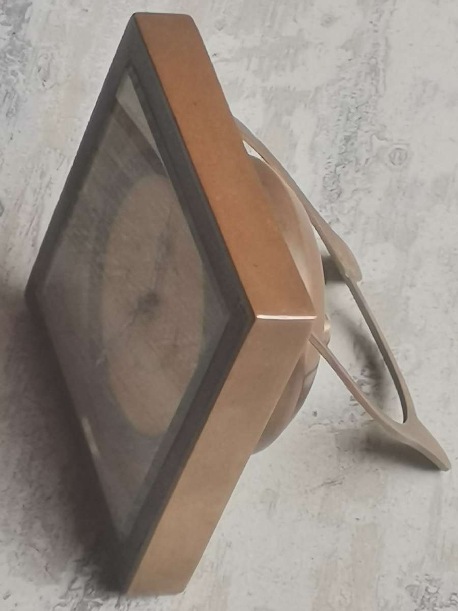 VINTAGE KIENZLE 8 DAY DESK CLOCK IN EXCELLENT WORKING CONDITION