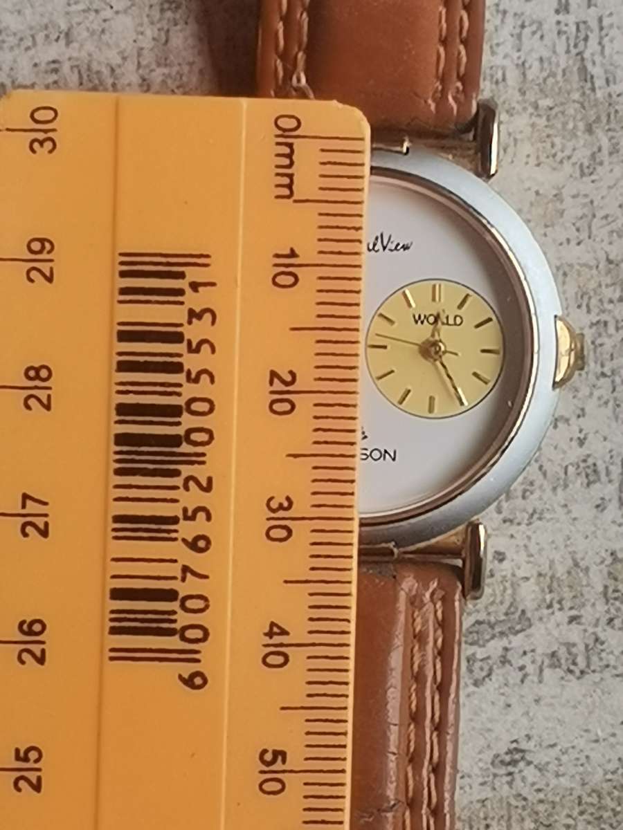 MENS DIGITAL VIEW DUAL TIME ZONE MENS WATCH IN EXCELLENT WORKING CONDITION