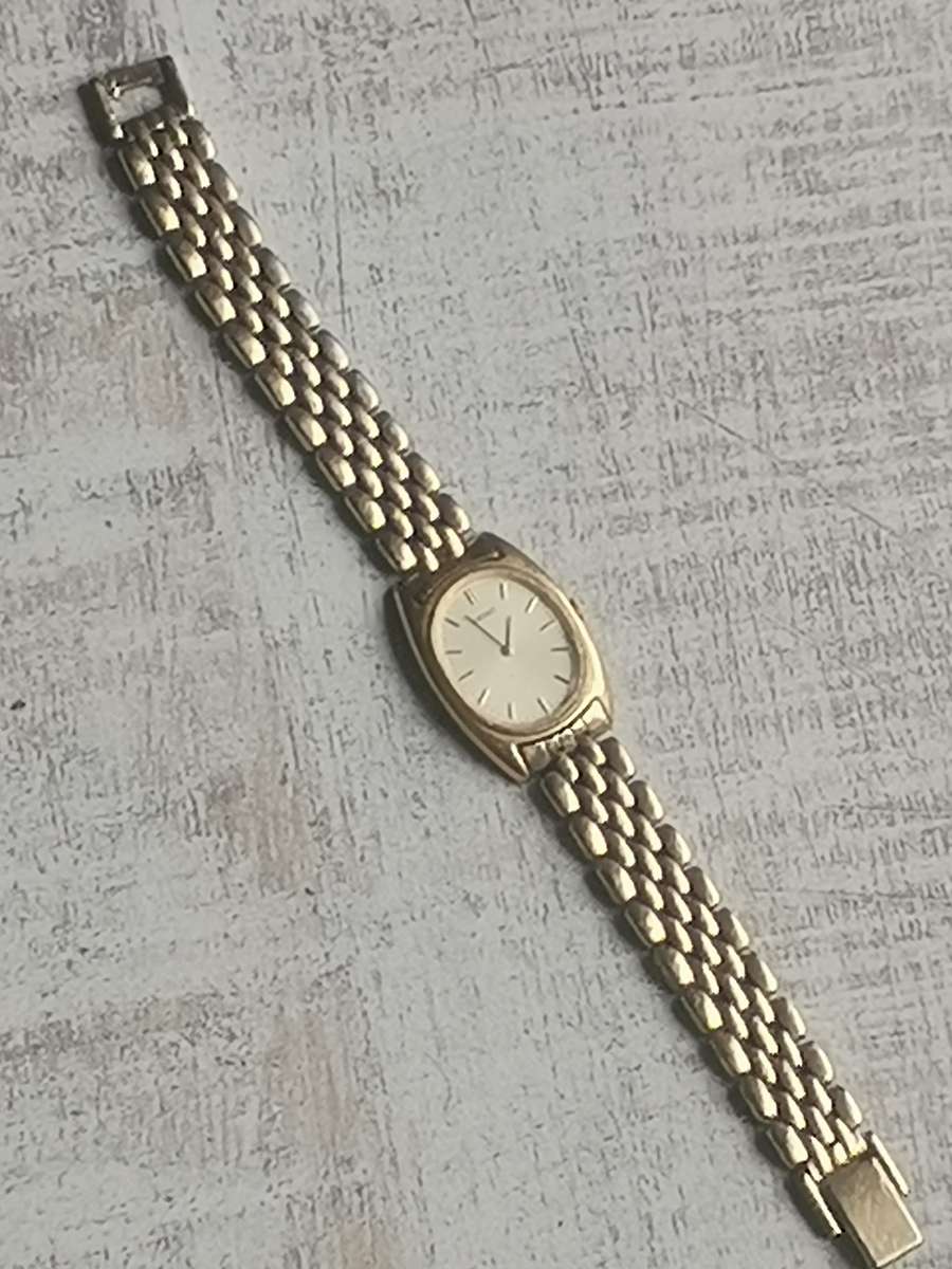 STUNNING LADIES SEIKO GOLD PLATED WATCH IN EXCELLENT WORKING CONDITION