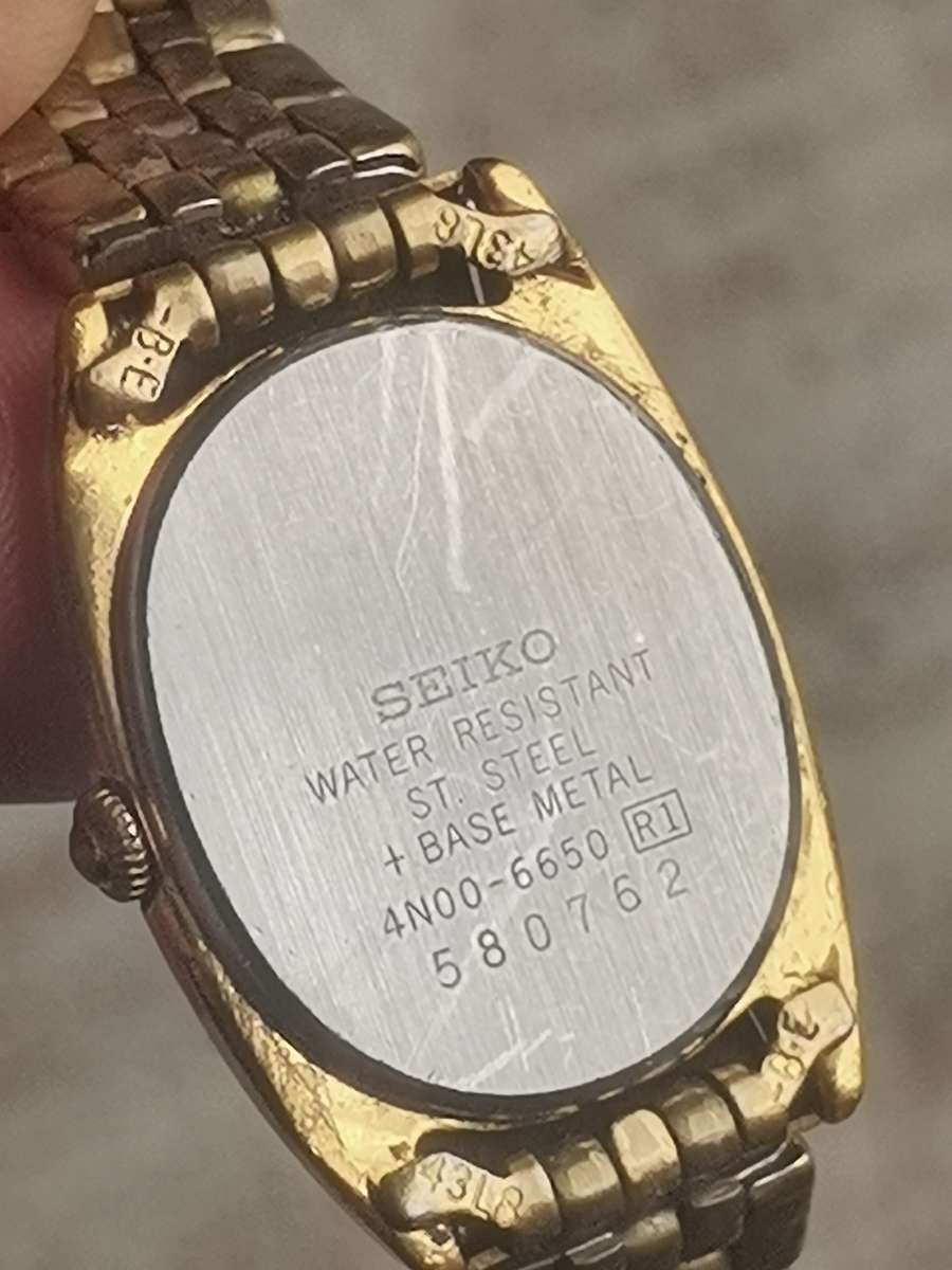 STUNNING LADIES SEIKO GOLD PLATED WATCH IN EXCELLENT WORKING CONDITION