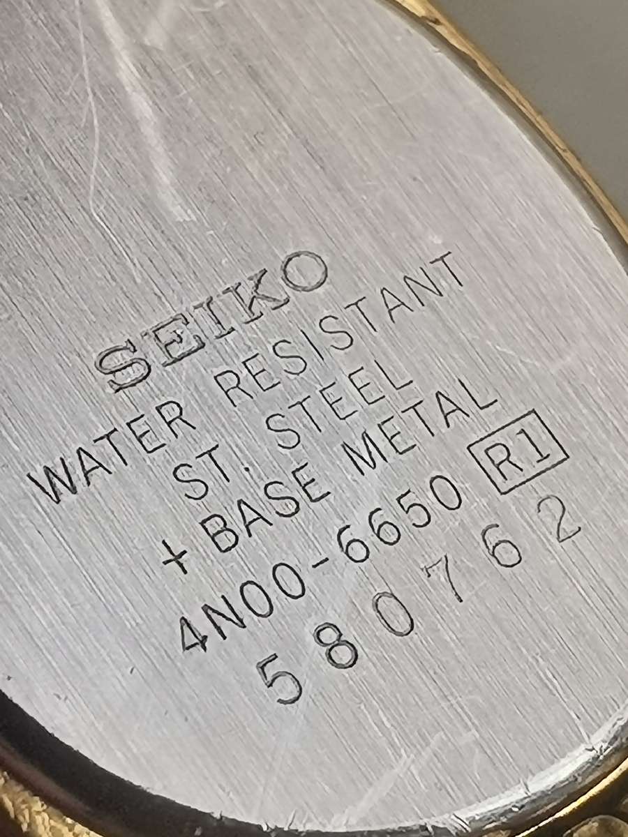 STUNNING LADIES SEIKO GOLD PLATED WATCH IN EXCELLENT WORKING CONDITION