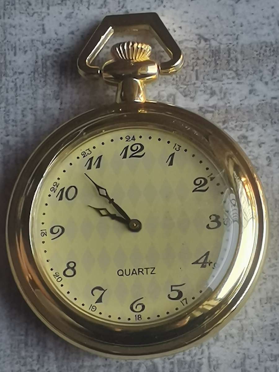 MENS POCKET WATCH SET BOTH IN EXCELLENT WORKING CONDITION - BIDDING FOR BOTH