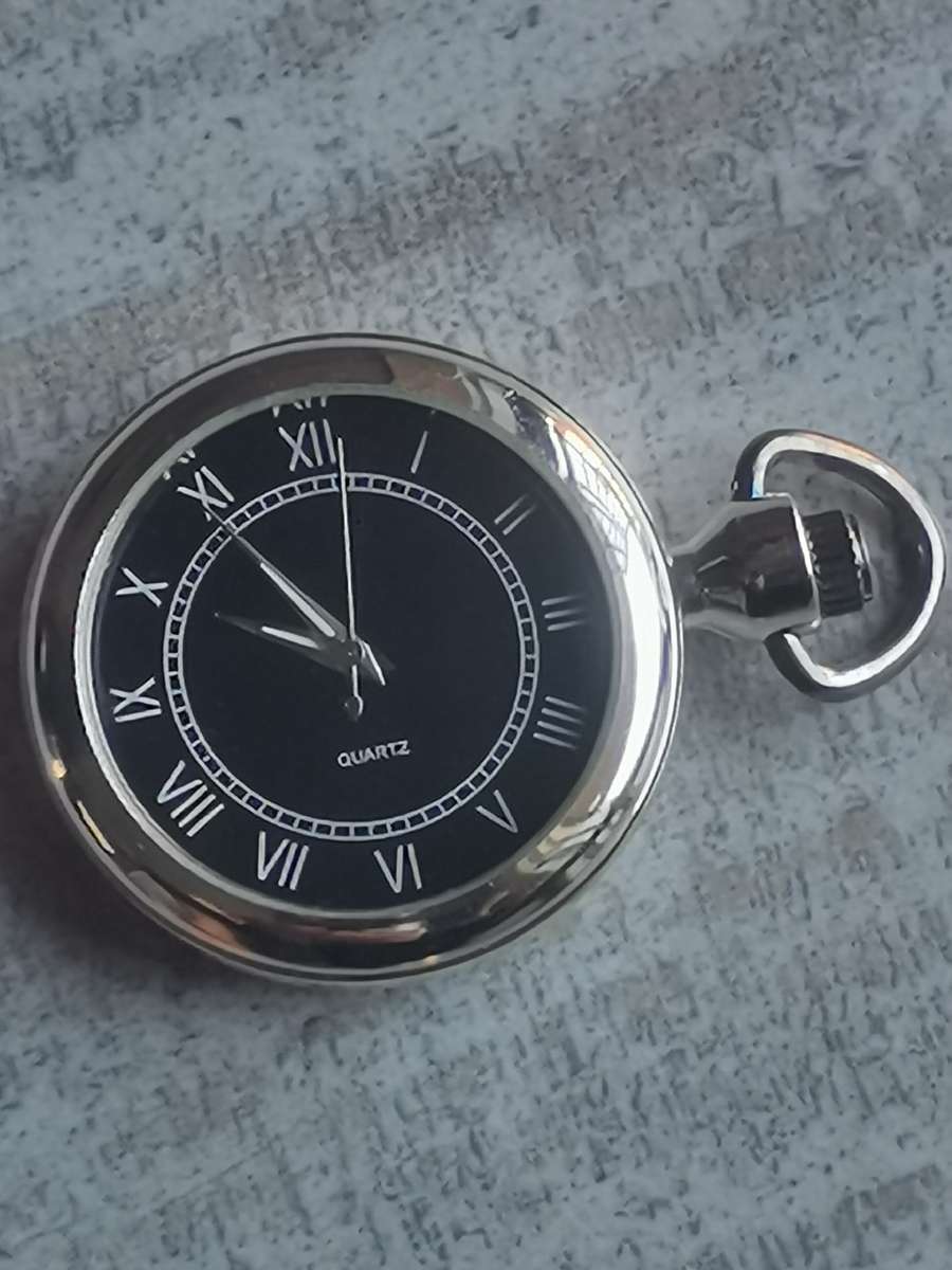 MENS POCKET WATCH SET BOTH IN EXCELLENT WORKING CONDITION - BIDDING FOR BOTH