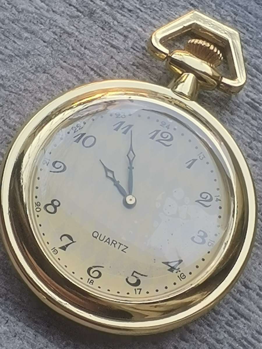 MENS POCKET WATCH SET BOTH IN EXCELLENT WORKING CONDITION - BIDDING FOR BOTH