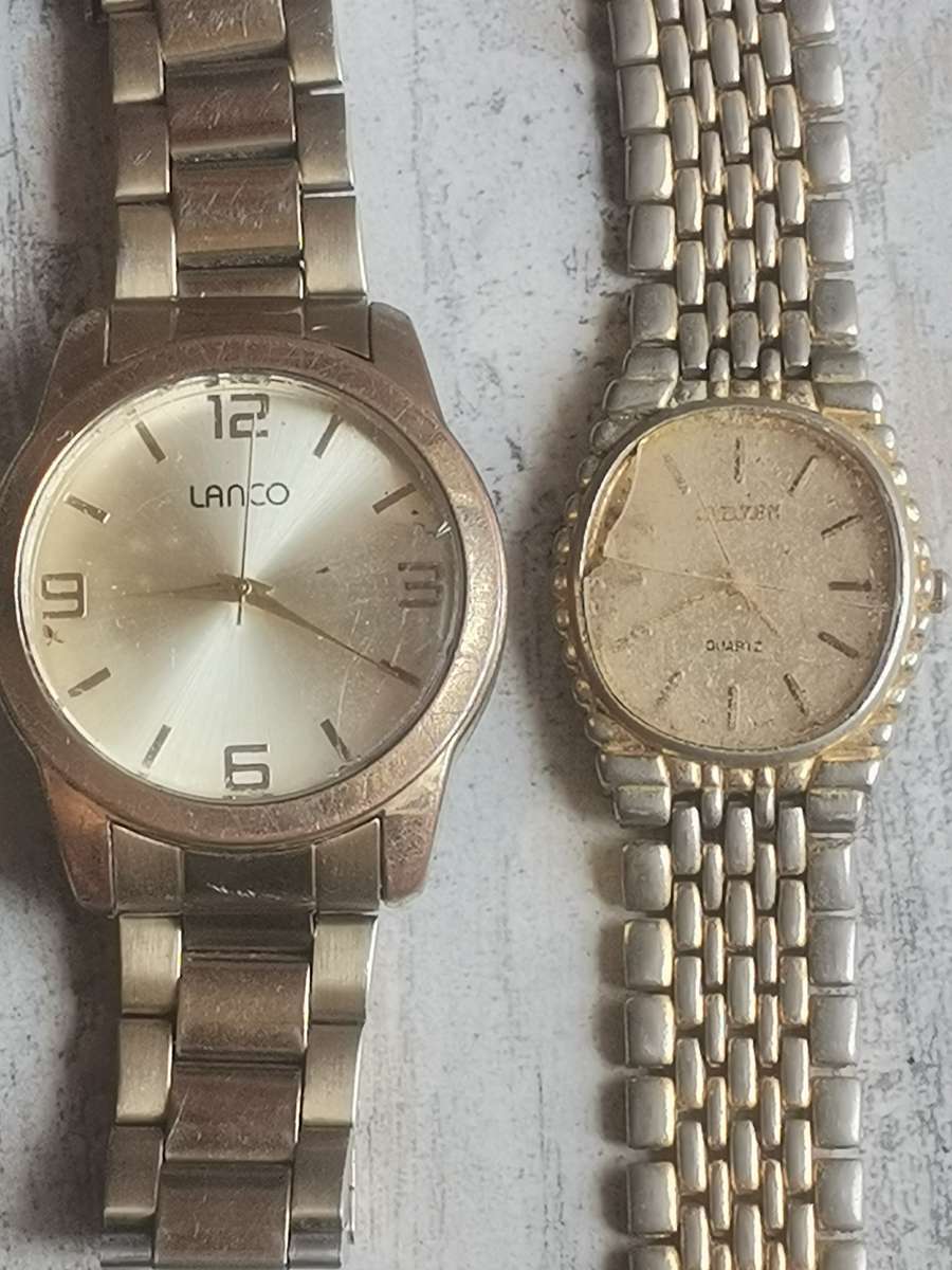 MENS WATCH COLLECTION FOR SPARES OR REPAIRS - ALL UNTESTED