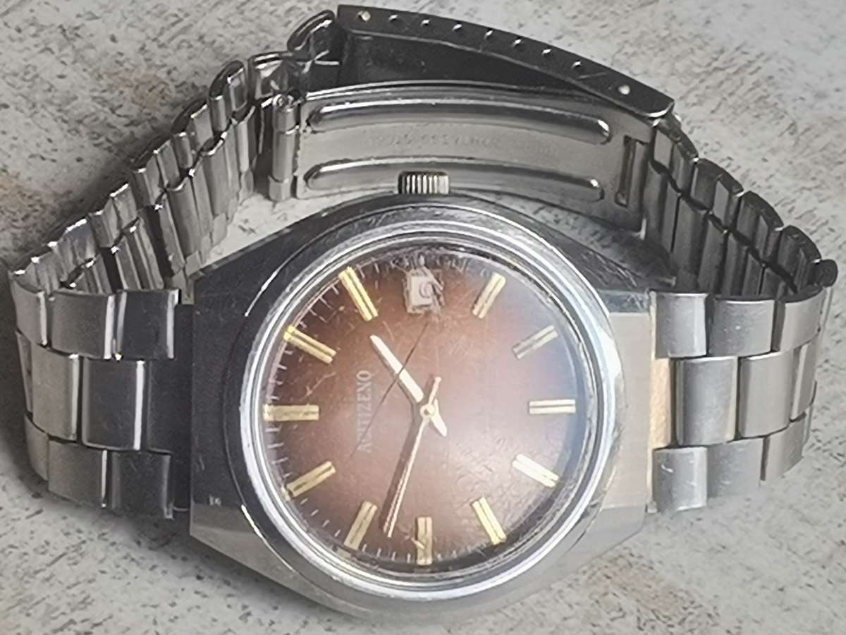MENS VINTAGE ACITIZENO 17 JEWELS WATCH IN GOOD WORKING CONDITION
