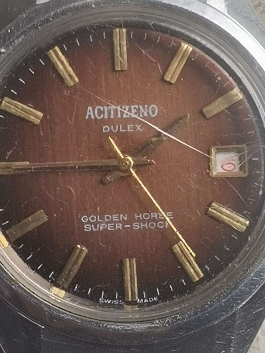 MENS VINTAGE ACITIZENO 17 JEWELS WATCH IN GOOD WORKING CONDITION