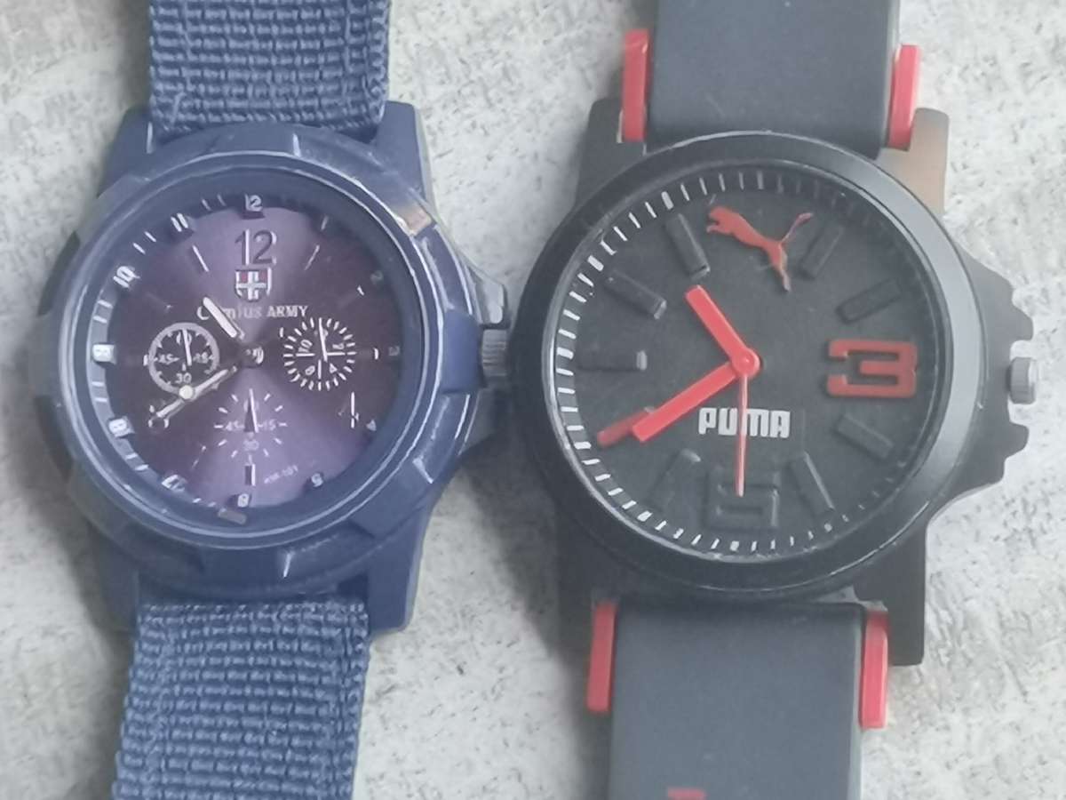 MENS WATCHES BOTH IN EXCELLENT WORKING CONDITION - BIDDING FOR BOTH