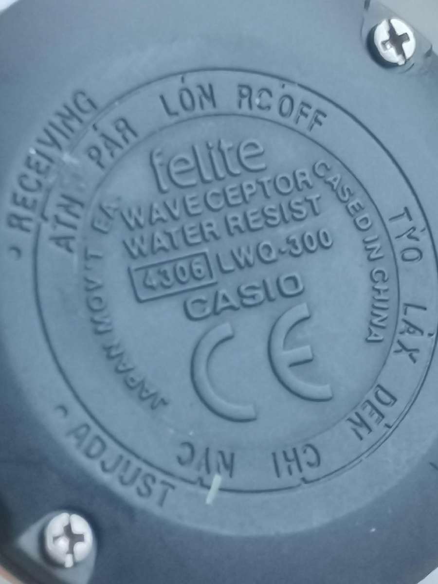 LADIES CASIO FELITE WATCH IN EXCELLENT WORKING CONDITION