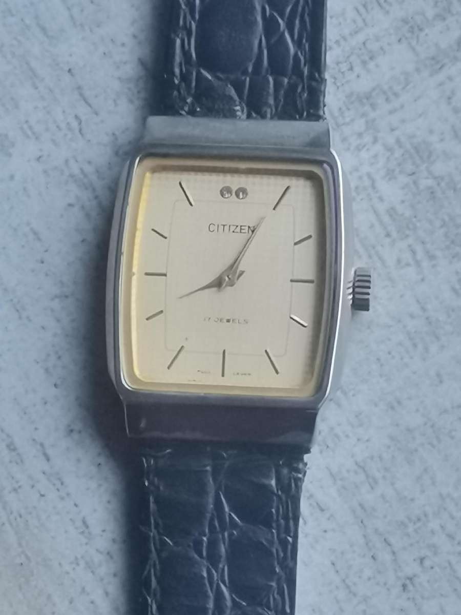 VINTAGE MENS CITIZEN 17 JEWELS MECHANICAL WATCH IN EXCELLENT WORKING CONDITION
