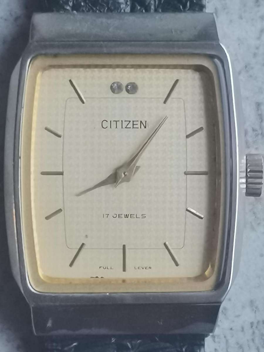 VINTAGE MENS CITIZEN 17 JEWELS MECHANICAL WATCH IN EXCELLENT WORKING CONDITION