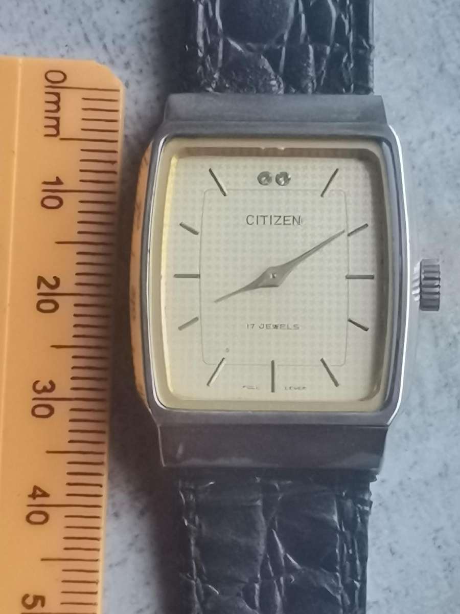 VINTAGE MENS CITIZEN 17 JEWELS MECHANICAL WATCH IN EXCELLENT WORKING CONDITION