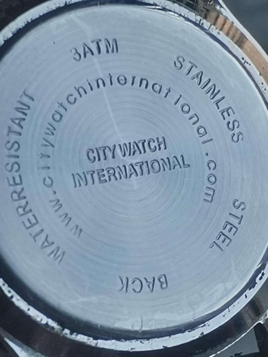 MENS FLUKE CHRONOGRAPH WATCH IN EXCELLENT WORKING CONDITION