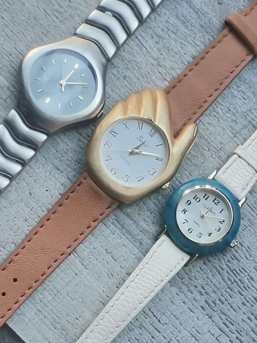 LADIES WATCH COLLECTION ALL IN EXCELLENT WORKING CONDITION - BIDDING FOR ALL 3 WATCHES